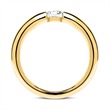 Verlobungsring aus 585er Gold mit Diamant 0,25 ct.