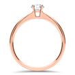 750er Roségold Verlobungsring mit lab-grown Diamant