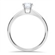 18k witgouden verlovingsring met Diamant 0.50 ct.