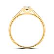 14ct Gold Engagement Ring With Diamonds