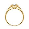 Ring aus 585er Gold mit Brillanten