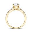 18ct Gold Diamond Engagement Ring