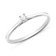 Diamond ring in 14ct white gold