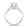 Engagement Ring In 9K White Gold With Zirconia