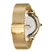 Rebel spirit watch for men in gold-plated stainless steel
