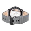 Mens Watch Breakwater Line With Grey Leather Strap