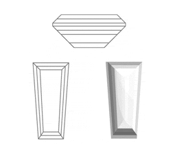 trapezoidal grinding