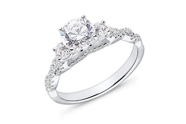 An Engagement Ring with an exclusive design